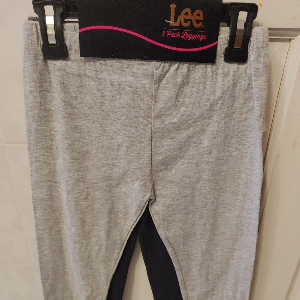 3 pack girls leggings